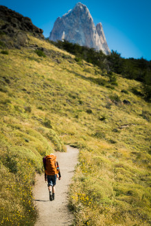 Hiking to Mount Fitz Roy, Patagonia