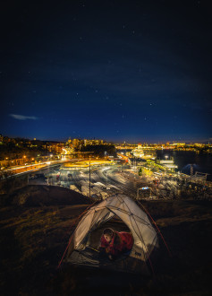 Camping in Stockholm